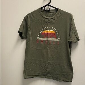 Men's O’Neill Olive Green California Republic Graphic Tee